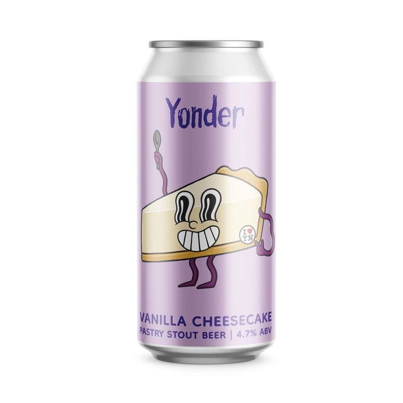 Vanilla Cheesecake beer artwork