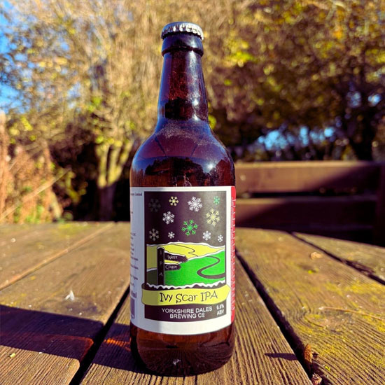 Ivy Scar IPA beer artwork
