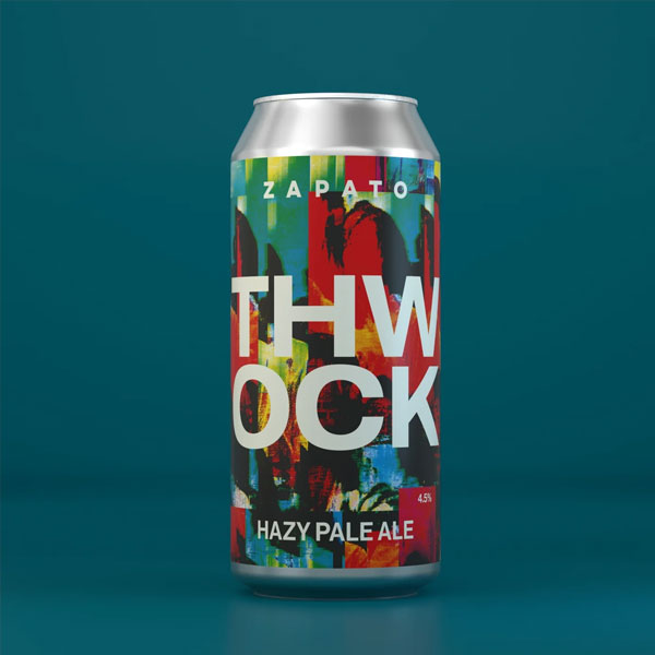 Thwock beer artwork