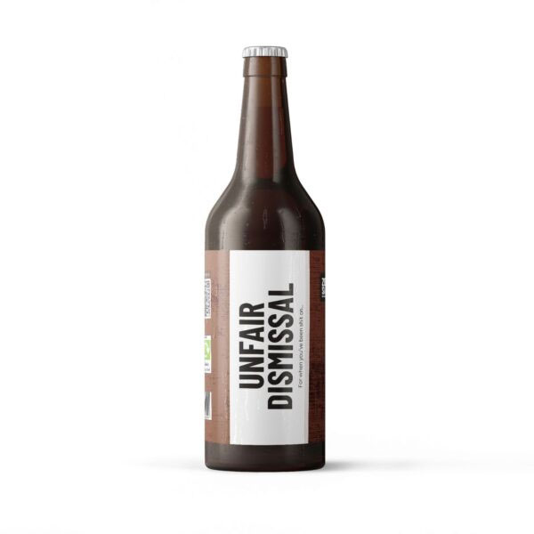 Unfair Dismissal beer artwork