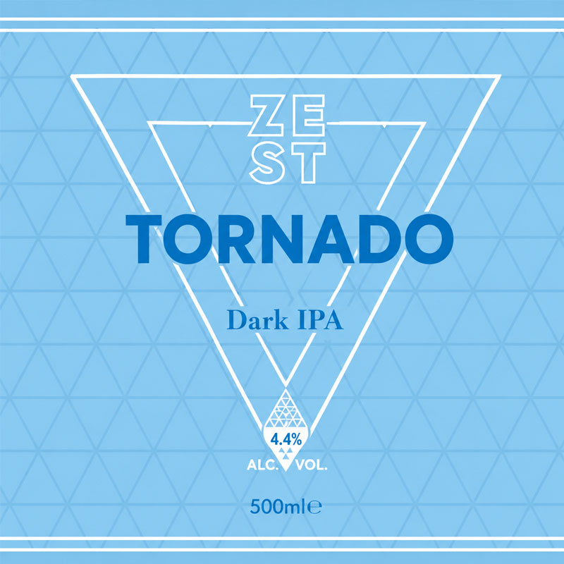 Tornado beer artwork