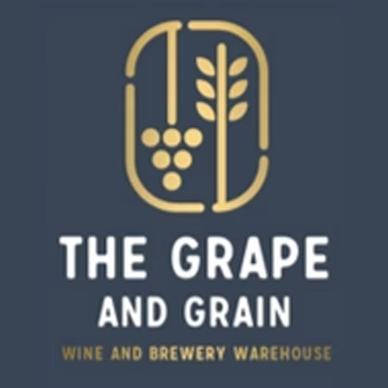 The Grape & Grain Warehouse logo